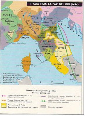 A Paz de Lodi: Uma Tregua Entre Potências Italianas no Século XV